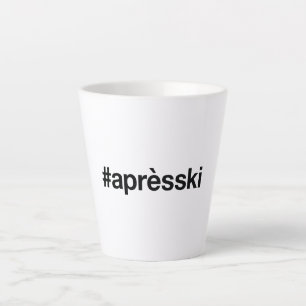 APRES SKI Hashtag Latte Mug