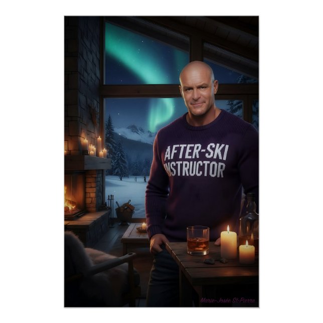 Après Ski Instructor Poster (Front)