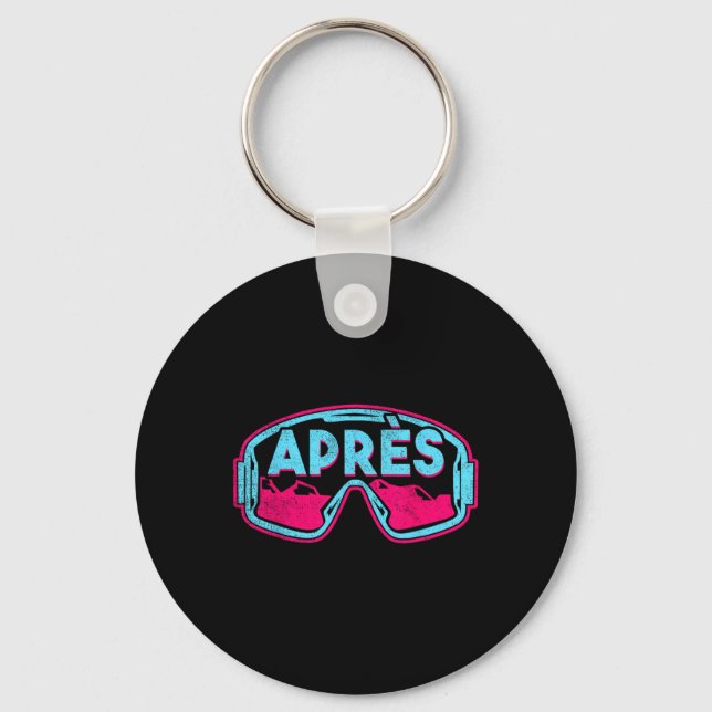 Après  ski jumper keychain (Front)