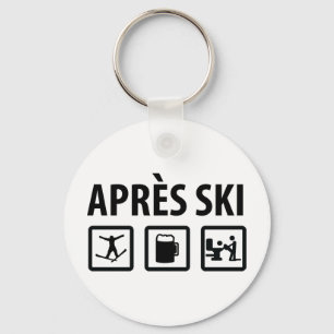 apres ski keychain