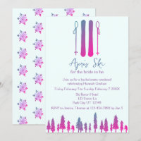 Apres Ski Neon Bachelorette Party 