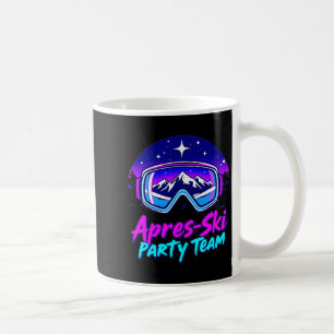 Apres ski party vibes – snowy mountain nightlife A Coffee Mug