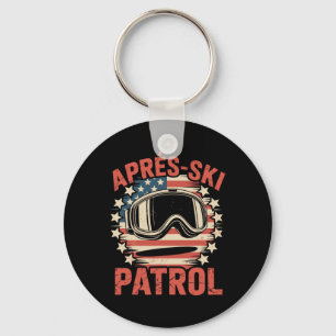 Apres Ski Patrol Keychain