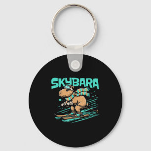 Apres ski ski slope skier piste snow - skiing keychain