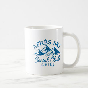 Après ski social club chile coffee mug