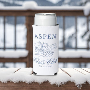 Après Ski With The Bride to Be Bach Weekend Seltzer Can Cooler