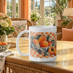 Apricot Afternoon Gouache Fruit Mug