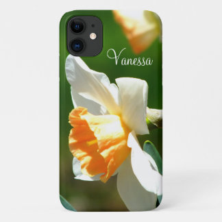 Apricot Daffodil *Personalized* iPhone 11 Case