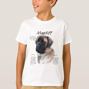 Apricot Fluffy Mastiff History T-Shirt
