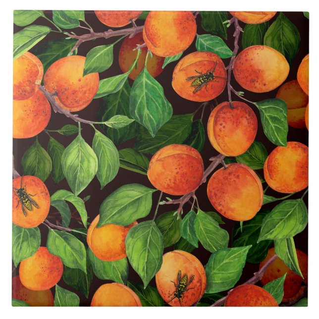 Apricot garden 1 tile (Front)