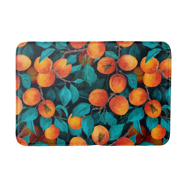 Apricot garden 2 bath mat (Front)