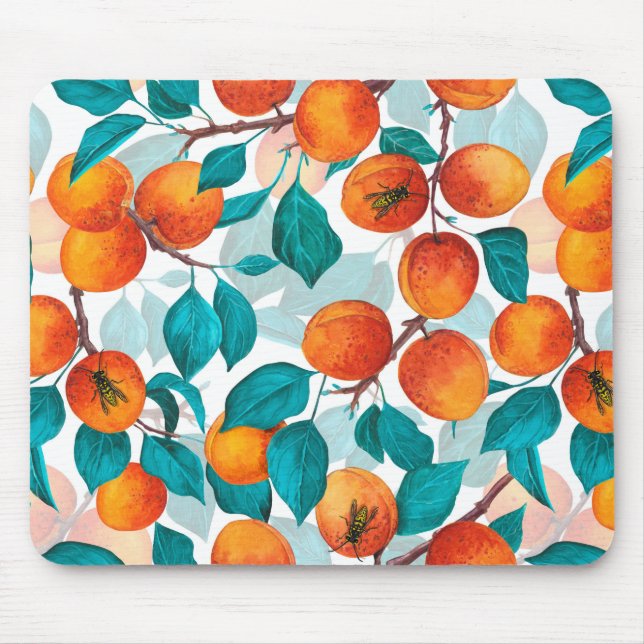 Apricot garden 4 mouse pad (Front)