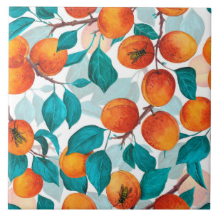 Apricot garden 4 tile