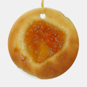 Apricot Kolache ornament