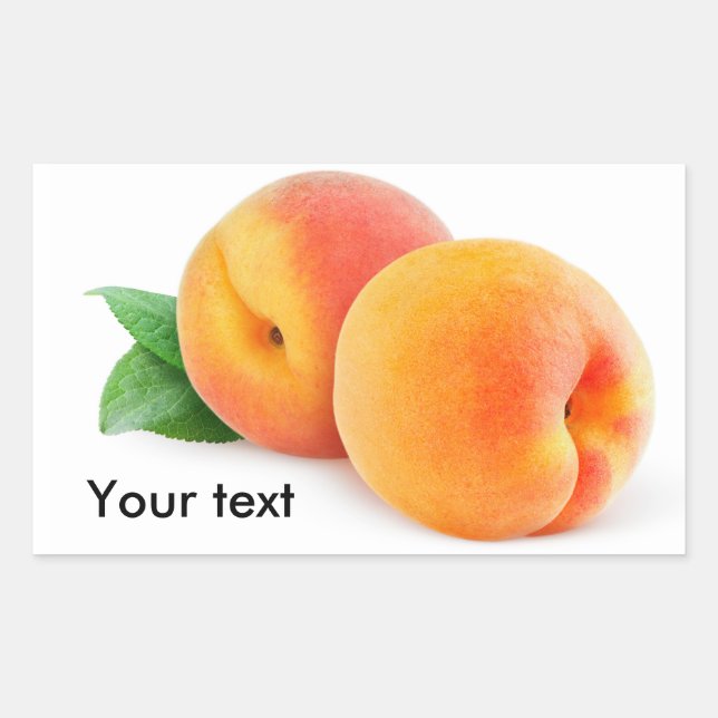 Apricot or peaches sticker (Front)