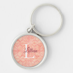 Apricot Pink Keychain