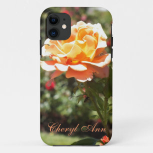 Apricot Rose iPhone 5 case *personalize*