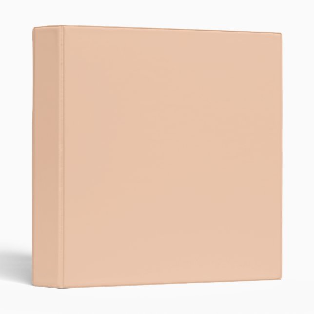  Apricot (solid color)  Binder (Front/Spine)