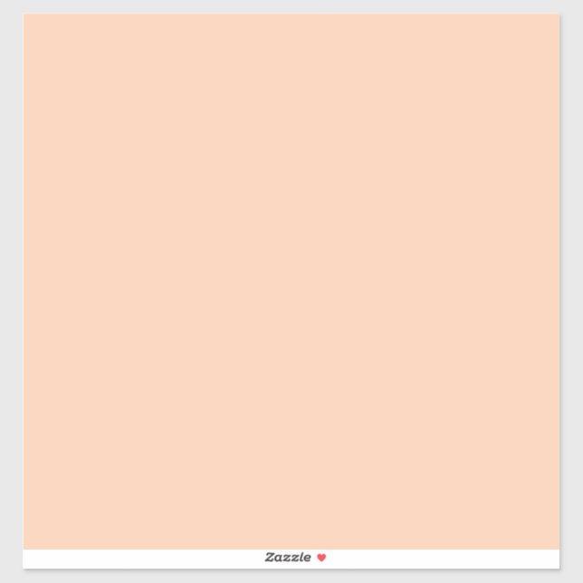  Apricot (solid colour) 	 (Sheet)