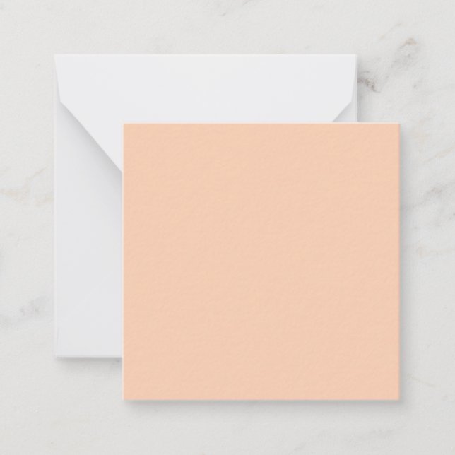  Apricot (solid colour) 	 Card (Front)