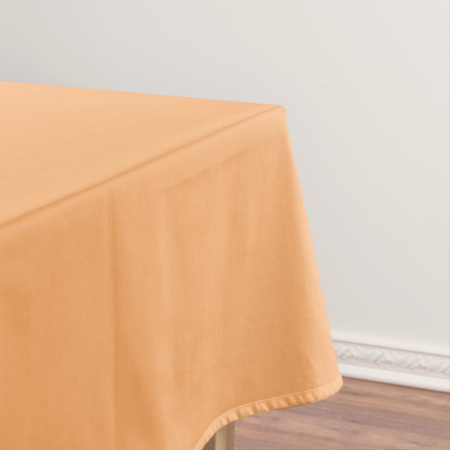 Apricot (solid colour)  tablecloth (In Situ)