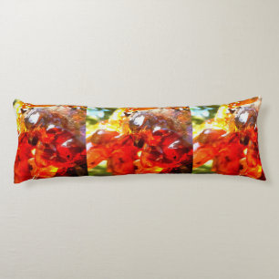 Apricot Tree Leaked Resin Abstract Abstract Painti Body Pillow