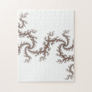 Apricot Twists Julia Jigsaw Puzzle