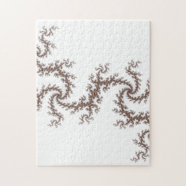 Apricot Twists Julia Jigsaw Puzzle (Vertical)