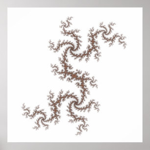 Apricot Twists Poster de Julia