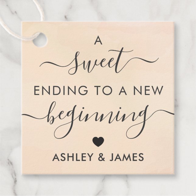 Apricot Une douce fin à une nouvelle étiquette de  (Devant)