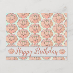 Aprikotrose Postcard