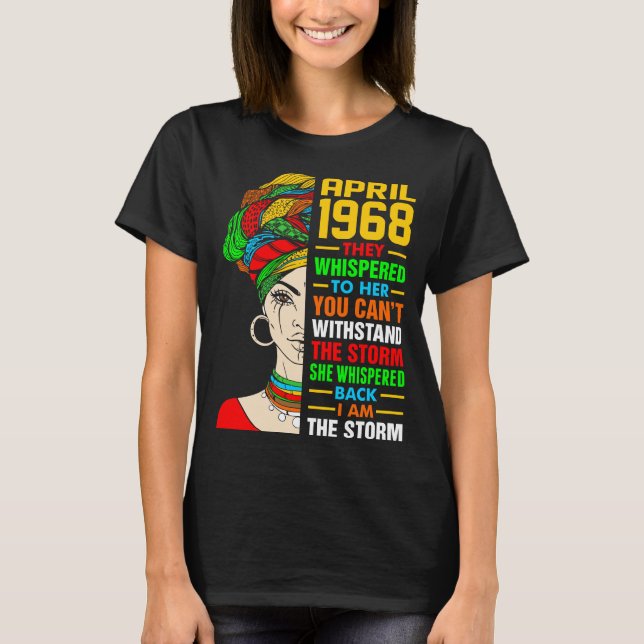 April 1968 The Storm Tshirt (Devant)