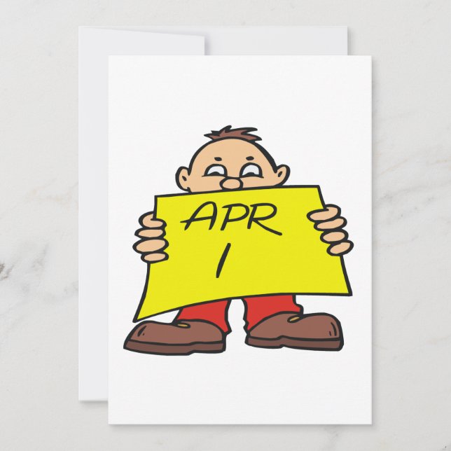 April 1st invitation (Front)