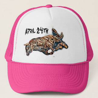 April 24th trucker hat