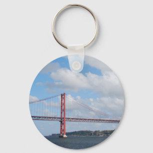 April 25th Bridge Keychain