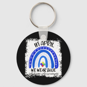 April 2nd people around the world celebrate autism keychain