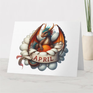 April Birthday Card