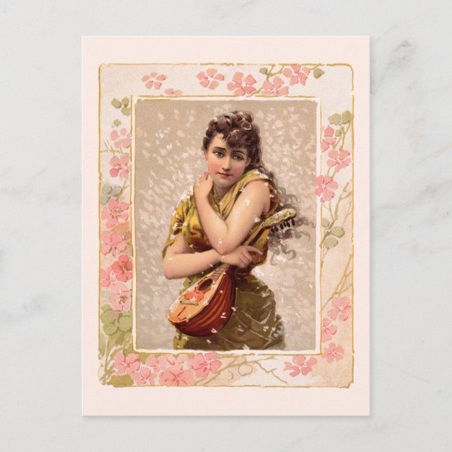 April Blizzard Postcard (Front)