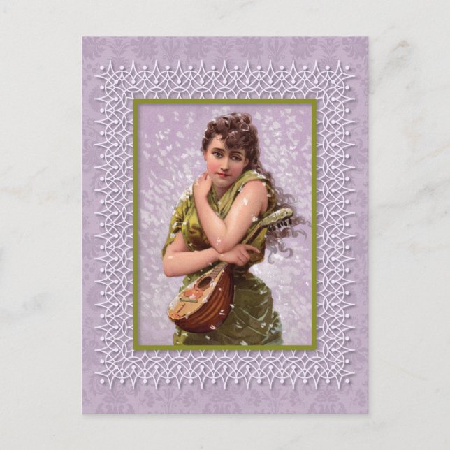 April Blizzard Postcard (Front)