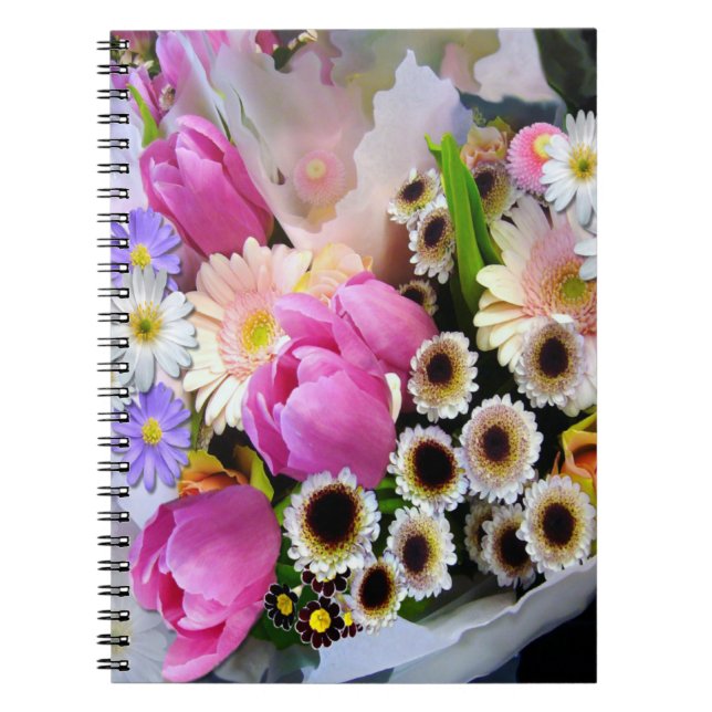 April Bouquet Notebook (Front)