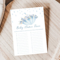 April Bring May Flowers Shower Name Race Games