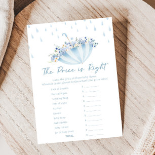 April Bring May Flowers Shower Price is Right Game