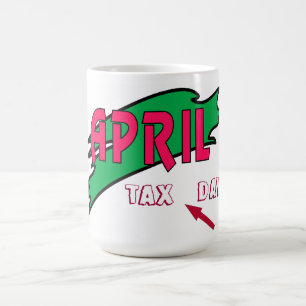 April - coffee mug