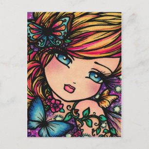April Fairy Postcard
