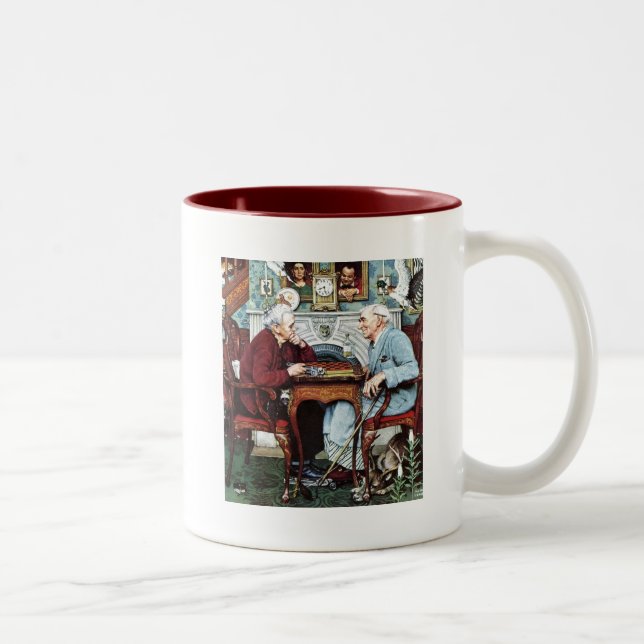 April Fool, 1943 Two-Tone Coffee Mug (Right)