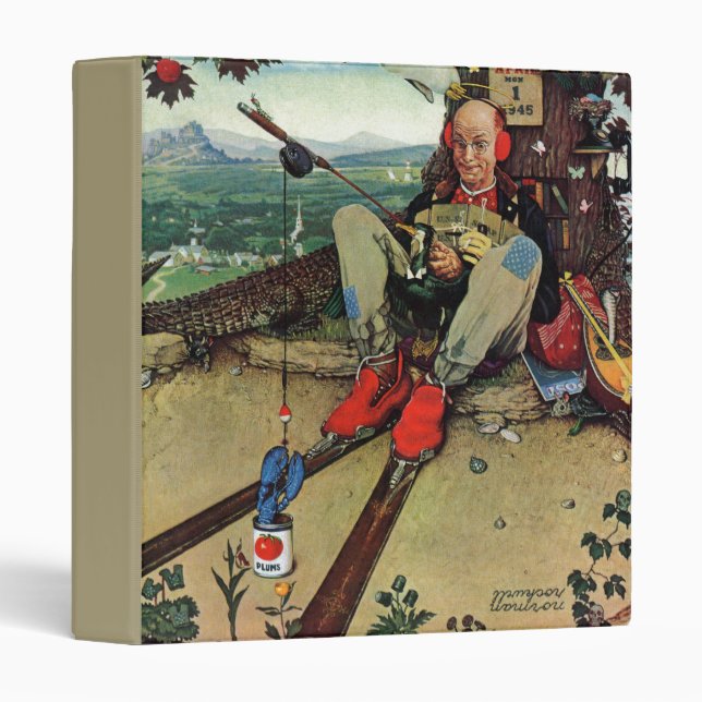 April Fool, 1945 Binder (Front/Spine)