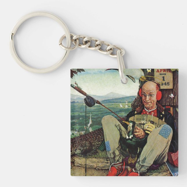 April Fool, 1945 Keychain (Front)