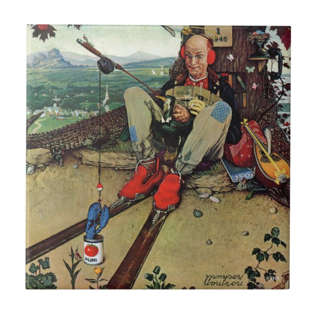 April Fool, 1945 Tile (Front)