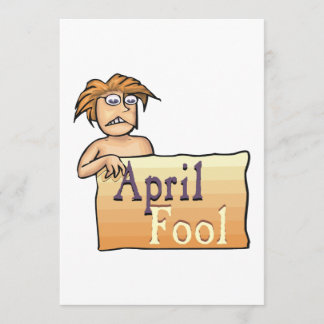 April Fool Invitation