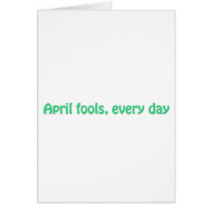 April fools